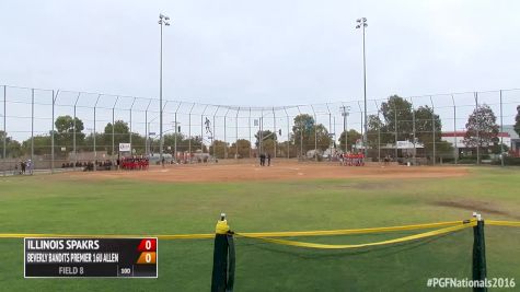 Illinois Sparks vs Beverly Bandits Allen   2016 16U PGF Nationals