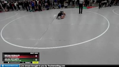 106 lbs Semifinal - Bryan Morales, Gladiator Wrestling vs Devin McCarty, Standfast Wrestling Club