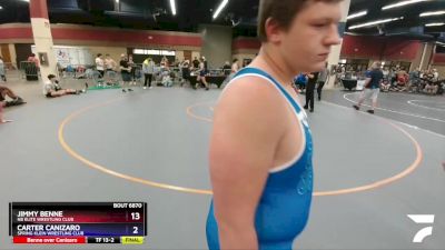 285 lbs Semifinal - Blake Palmer, Best Trained Wrestling vs Dallin Fabrizius, Texas