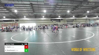 57 lbs Quarterfinal - Harper Neith, Steel Valley Renegades vs Kalynda Smallwood, South Central Punisher Wrestling Club