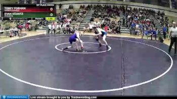 106 lbs 1st Place Match - Tobey Forman, Spanish Springs. vs Evan Krantz, McQueen