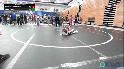 66-69 lbs Rr Rnd 1 - Marley Cummings, Piedmont Youth vs Rhea Long, Standfast