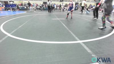 90 lbs Semifinal - Leland Holden, Ponca City Wildcat Wrestling vs Noah Shuemake, Viking Wrestling Club