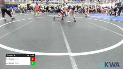 102 lbs Round Of 16 - Emersyn Chase, South Central Punisher Wrestling Club vs Jadyn Walker, Harrah Little League Wrestling