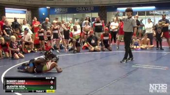 60 lbs Placement Matches (16 Team) - Quentin Neal, Missouri Mon-Stars vs Robert Gibbs, Backyard Brawlers