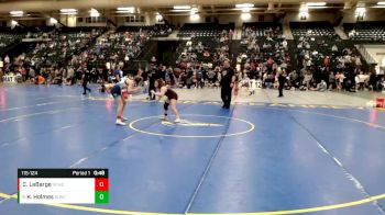 115-124 lbs Cons. Round 3 - Karley Holmes, Silver Lake Wrestling Club vs Cheyenne LaBarge, St. Francis Wrestling Club