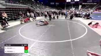 98 lbs Consi Of 4 - Colten Ostrom, Western Slope Elite vs Holden Hoiness, Billings WC