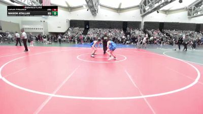 115-J lbs Consi Of 8 #2 - Luca Pallies, Seagull Wrestling Club vs Mason Atallah, New England Gold