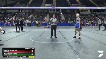 120 lbs Quarterfinal - Matthew Long, Juic3 Acad3my vs Talon Suttles, Winfield