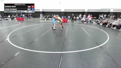 285 lbs Zander West, California Gold vs Jesse Romero, Missouri