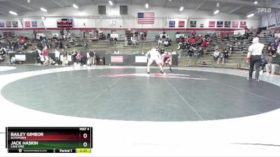 165 lbs Cons. Round 6 - Jack Haskin, Lake Erie vs Bailey Gimbor, Kutztown