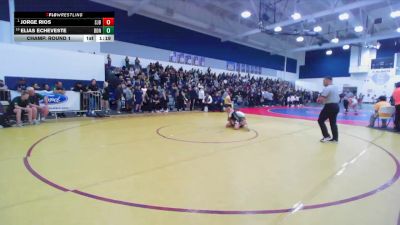 106 lbs Champ. Round 1 - Jorge Rios, St. John Bosco vs Elias Echeveste, Bonita