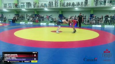 71kg Cons. Round 4 - Aikam Sahota, Guru Gobind Singh WC vs Logan Abell, Lutte Élite Soulanges (L.E.S.) Crazy Dogs