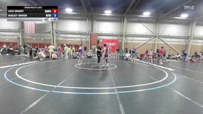 63 kg Rr Rnd 4 - Lexi Drury, Misfits Kit Kats - GHSE vs Hailey Isham, Maine Trappers Blue - GHSE