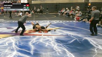 121 lbs Round 2 (4 Team) - Zack Dixon, Xavier, CT vs Sai Kong, Apple Valley, MN