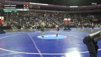 133 lbs Cons. Round 2 - Jakob Romero, Adams St. vs Zachary Ourada, Neb.-Kearney