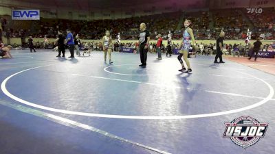 110 lbs Round Of 16 - Brailyn Schroeder, Kingfisher YellowJackets vs Lennox Gebara, Frontenac Youth Wrestling Club