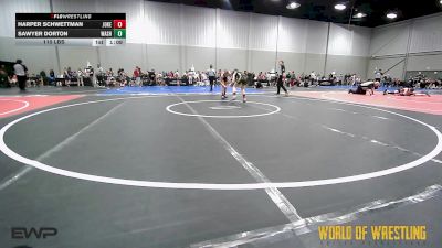 110 lbs Rr Rnd 1 - Harper Schwettman, Jokers 12U vs Sawyer Dorton, Washington 12U