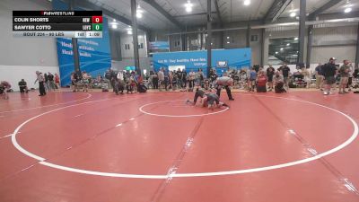 90 lbs Semifinal - Colin Shorts, New Castle vs Sawyer Cotto, Loysville