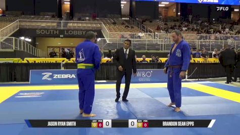 Brandon Sean Epps vs Jason Ryan Smith 2025 Pan Jiu Jitsu IBJJF Championship