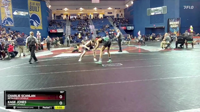 157 lbs Semifinal - Charlie Scanlan, Bethlehem Catholic vs Kage Jones ...