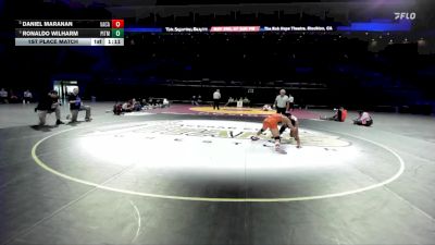 132 lbs 1st Place Match - Daniel Maranan, Vacaville vs Ronaldo Wilharm, Pitman