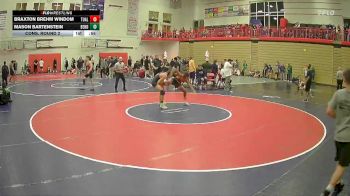 138 lbs Cons. Round 2 - Braxton Brehm Windom, Tualatin vs Mason Bartenstein, Bend