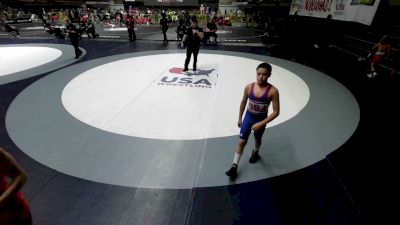 86 lbs Semis - Bono Bitton, World Team Training Center vs Elijah Flores, Legacy Wrestling Center