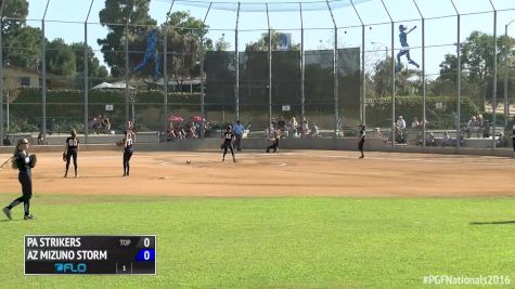 PA Strikers vs AZ Mizuno Storm   2016 16U PGF Nationals