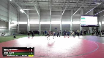 126 lbs Cons. Round 2 - Braxton Hancey, Fremont vs Gabe Elkins, Preston