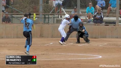 Illinois Chill vs WA Majestics   2016 16U PGF Nationals