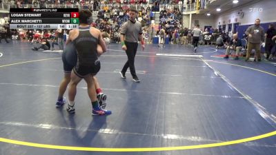 127 lbs R-32 - Logan Stewart, Reynolds vs Alex Marchetti, Wyoming Seminary
