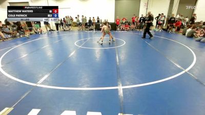 88 lbs Cole Patrick, Michigan Red vs Matthew Waters, Georgia