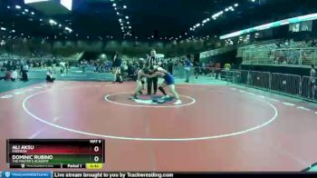 132 lbs Cons. Round 2 - Dominic Rubino, The Master`s Academy vs Ali Aksu, Freedom