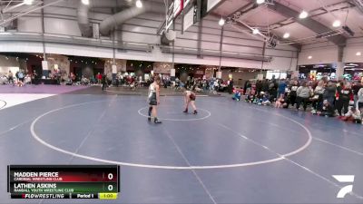 100 lbs Cons. Round 1 - Lathen Askins, Randall Youth Wrestling Club vs Madden Pierce, Cardinal Wrestling Club