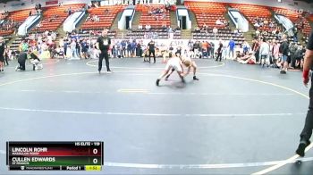 119 lbs Semifinal - Cullen Edwards, St Francis vs Lincoln Rohr, Massillon Perry