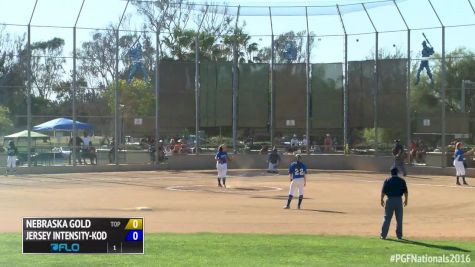 Nebraska Gold vs Jersey Intensity KOD   2016 18U Premier PGF Nationals
