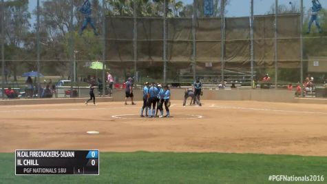 Nor Cal Firecrackers Silvan vs Illinois Chill   2016 18U Premier PGF Nationals