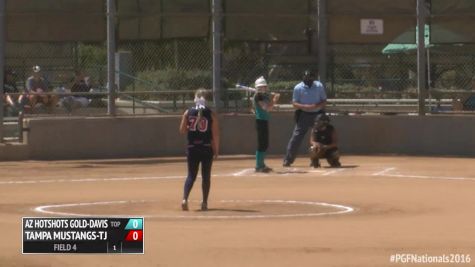 AZ Hotshots Gold Davis vs Tampa Mustangs TJ   2016 18U Premier PGF Nationals