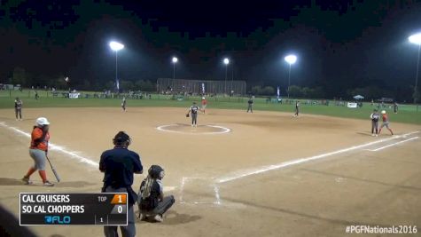 California Cruisers vs So Cal Choppers   2016 18U Premier PGF Nationals