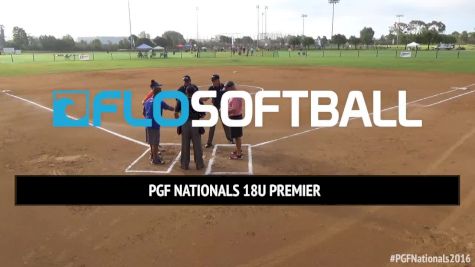 California Crusiers vs Texas Blaze   2016 18U Premier PGF Nationals