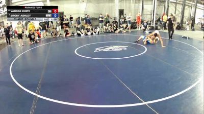 113 lbs Champ. Round 3 - Vannak Khiev, SPAR Wrestling Academy vs Brody Ashley, Michigan West Wrestling Club