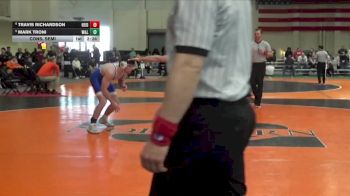 165 lbs Cons. Semi - Travis Richardson, Heidelberg vs Mark Troni, Washington & Lee