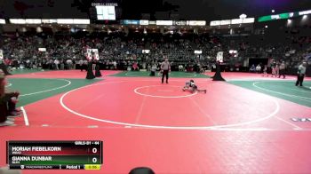 44 lbs Cons. Semi - Gianna Dunbar, BLM1 vs Moriah Fiebelkorn, WKA2