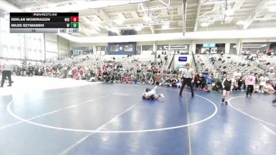 54 lbs Placement (4 Team) - Deklan Mondragon, West Coast Elite vs Miles Szymanski, Black Fox