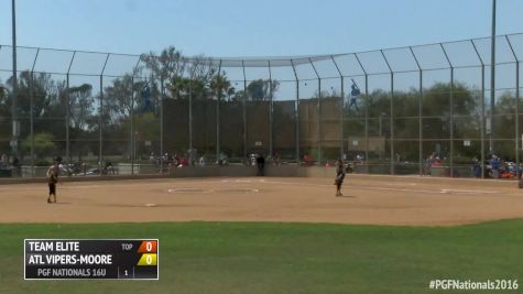 Team Elite vs Atlanta Vipers Moore   2016 16U PGF Nationals
