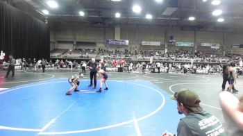 74 lbs Quarterfinal - Julian Ruvalcaba, Garden City Wrestling Club vs Declan Snell, Pikes Peak Warriors