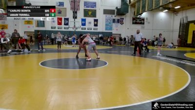 190B Round 3 - Amari Terrell, Kingsway Regional vs Carlito Bonita, Don Bosco Prep School