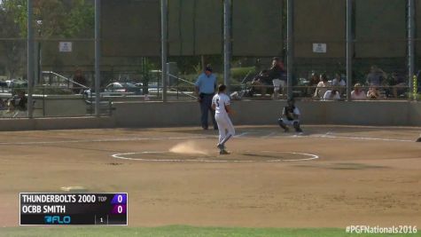 Thunderbotls 2000 vs OC Batbusters Smith   2016 16U PGF Nationals