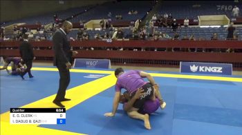 EZEKIEL D. CLERK vs CARLOS OSCAR HEREDIA 2024 Pan IBJJF Jiu-Jitsu No-Gi Championship